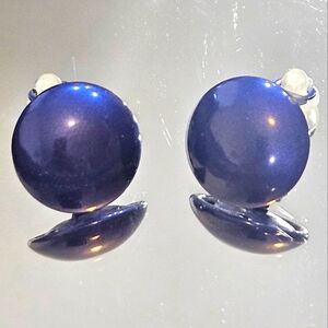 Vintage Classic Circle Clip On Earrings